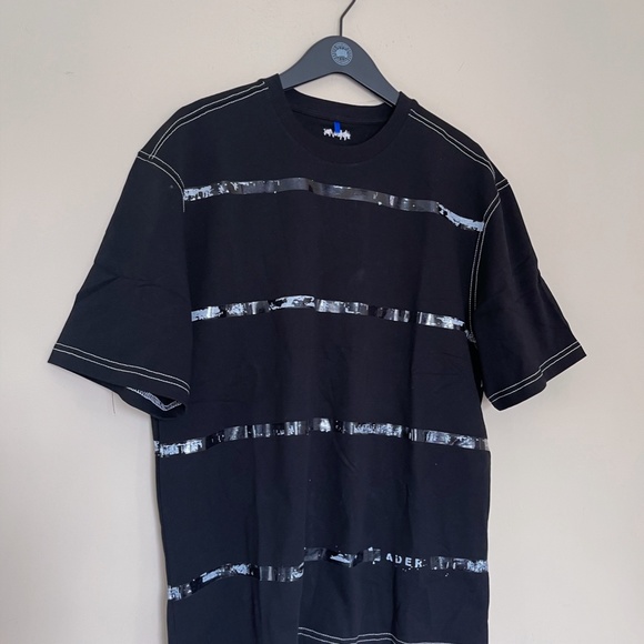 ADER ERROR TAPE T-SHIRT Black Sz A2 - Picture 5 of 10